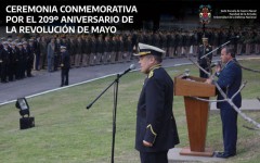 25 de Mayo - Ceremonia conmemorativa  por el 209º Aniversario  de la Revolución de Mayo