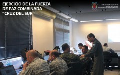 Ejercicio de la Fuerza de Paz Combinada “Cruz del Sur”