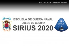 Inició el Juego de Guerra “SIRIUS 2020” organizado por la Escuela de Guerra Naval. 