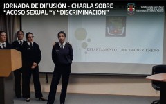 Jornada de Difusión - Charla sobre “Acoso Sexual “y “Discriminación”