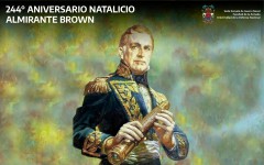 Aniversario del nacimiento del Almirante Guillermo BROWN